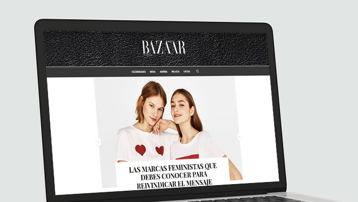 Website Harper's Bazaar Mexico